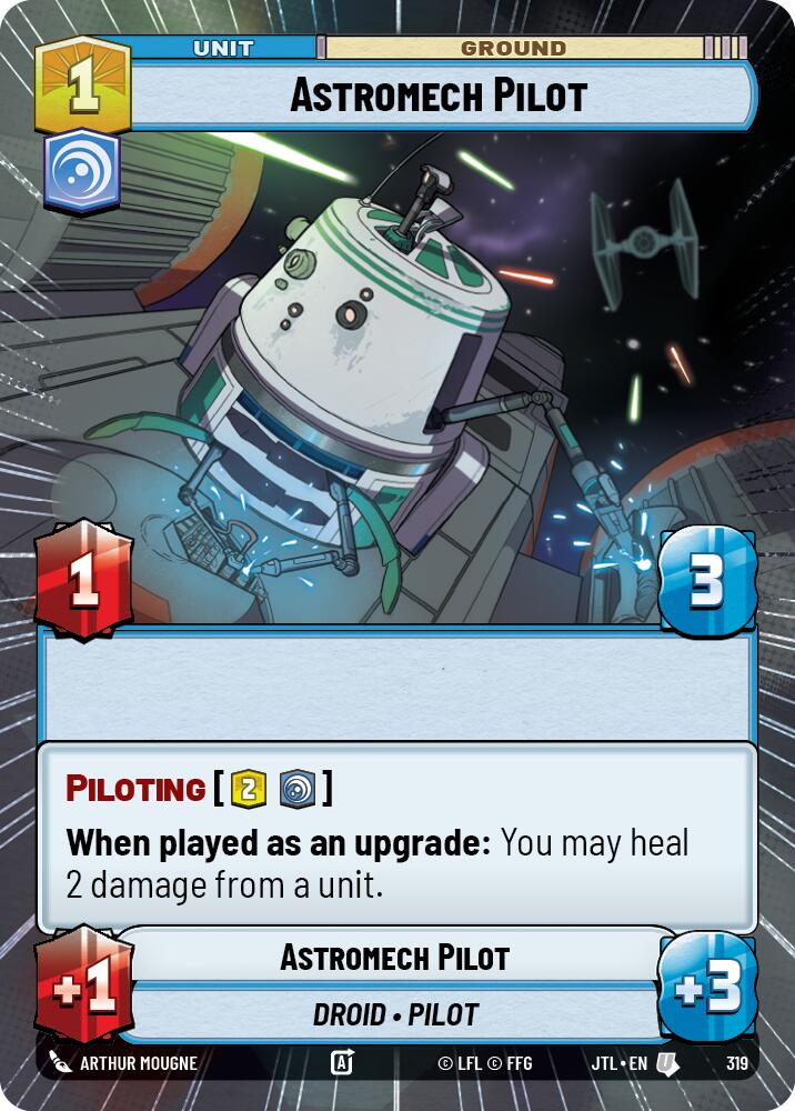 Astromech Pilot (319) (Hyperspace) (319) [Jump to Lightspeed] | Deep Dive Games St. Marys