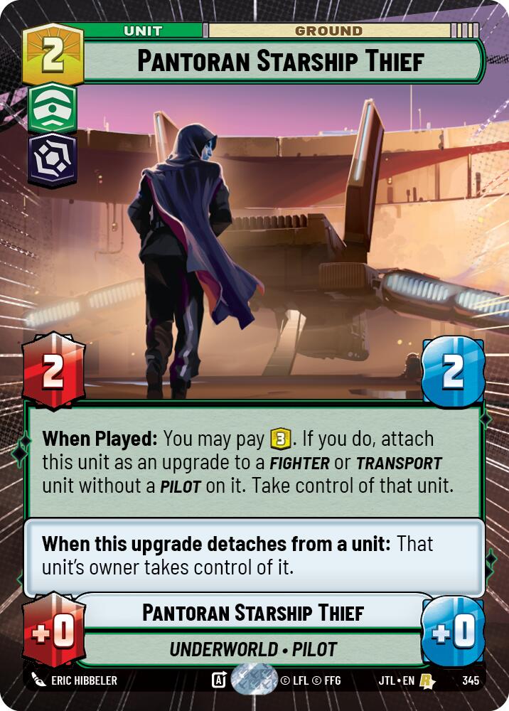 Pantoran Starship Thief (345) (Hyperspace) (345) [Jump to Lightspeed] | Deep Dive Games St. Marys