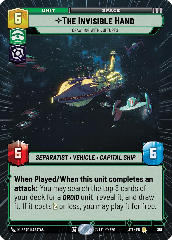 The Invisible Hand - Crawling With Vultures (351) (Hyperspace) (351) [Jump to Lightspeed] | Deep Dive Games St. Marys