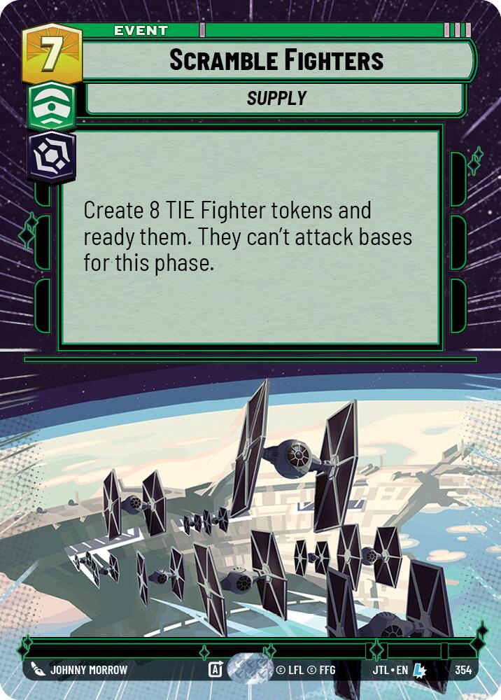 Scramble Fighters (354) (Hyperspace) (354) [Jump to Lightspeed] | Deep Dive Games St. Marys