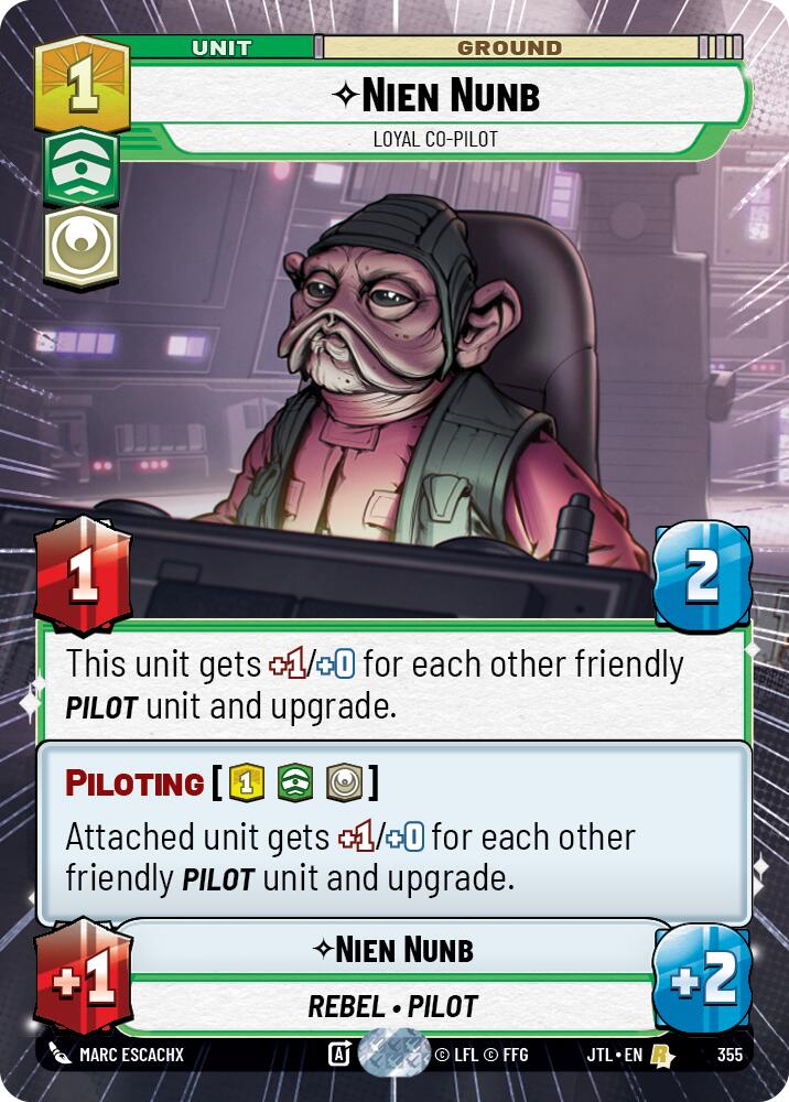 Nien Nunb - Loyal Co-Pilot (355) (Hyperspace) (355) [Jump to Lightspeed] | Deep Dive Games St. Marys