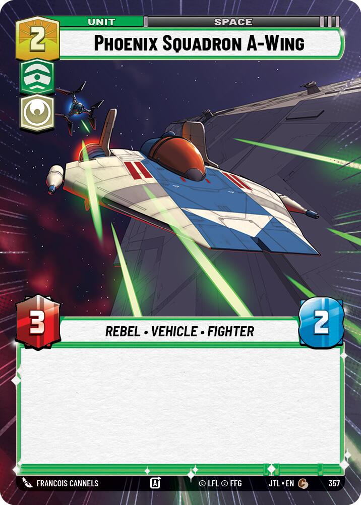Phoenix Squadron A-Wing (357) (Hyperspace) (357) [Jump to Lightspeed] | Deep Dive Games St. Marys