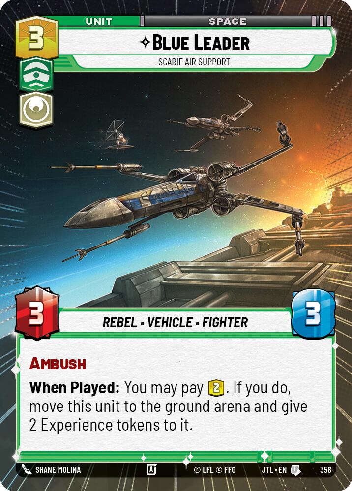 Blue Leader - Scarif Air Support (358) (Hyperspace) (358) [Jump to Lightspeed] | Deep Dive Games St. Marys