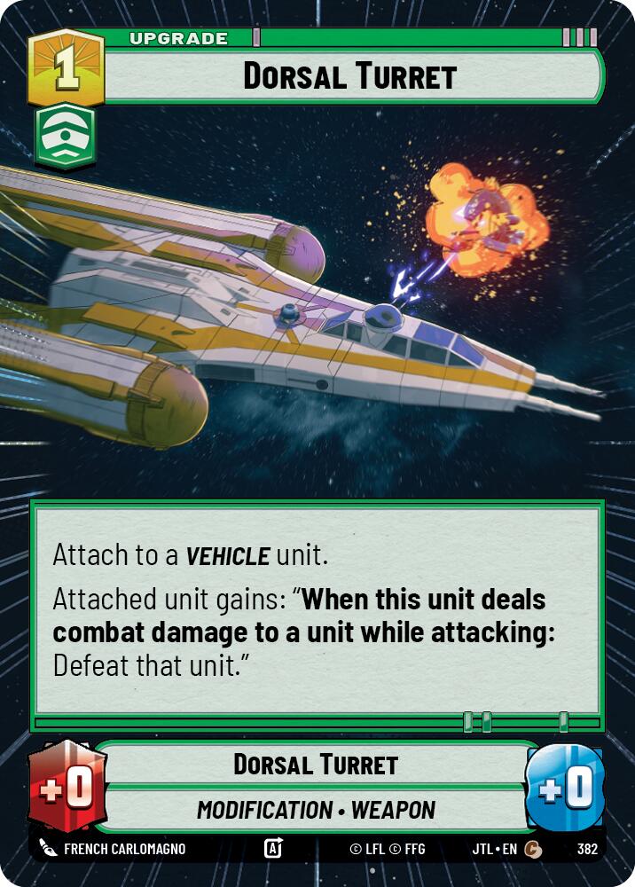 Dorsal Turret (382) (Hyperspace) (382) [Jump to Lightspeed] | Deep Dive Games St. Marys