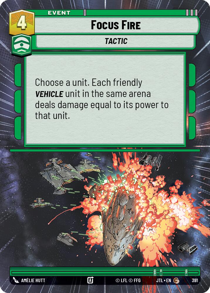 Focus Fire (391) (Hyperspace) (391) [Jump to Lightspeed] | Deep Dive Games St. Marys