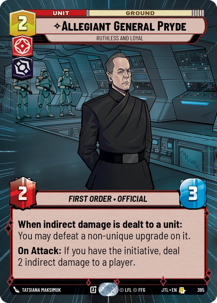 Allegiant General Pryde - Ruthless and Loyal (395) (Hyperspace) (395) [Jump to Lightspeed] | Deep Dive Games St. Marys