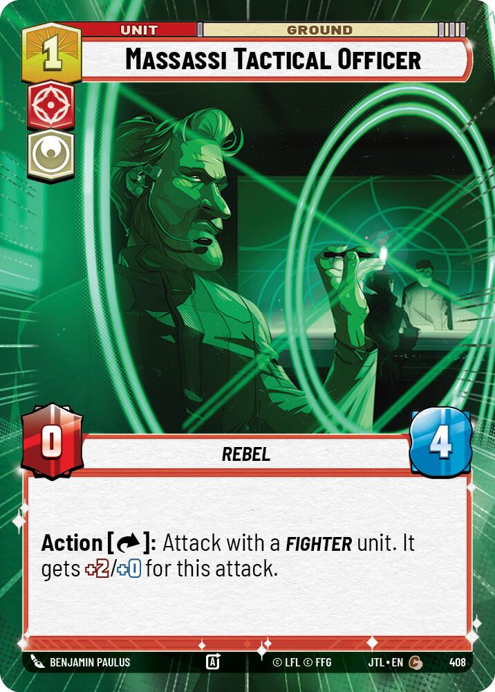 Massassi Tactical Officer (408) (Hyperspace) (408) [Jump to Lightspeed] | Deep Dive Games St. Marys