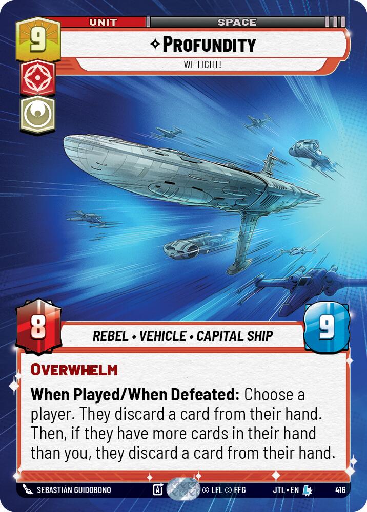 Profundity - We Fight! (416) (Hyperspace) (416) [Jump to Lightspeed] | Deep Dive Games St. Marys
