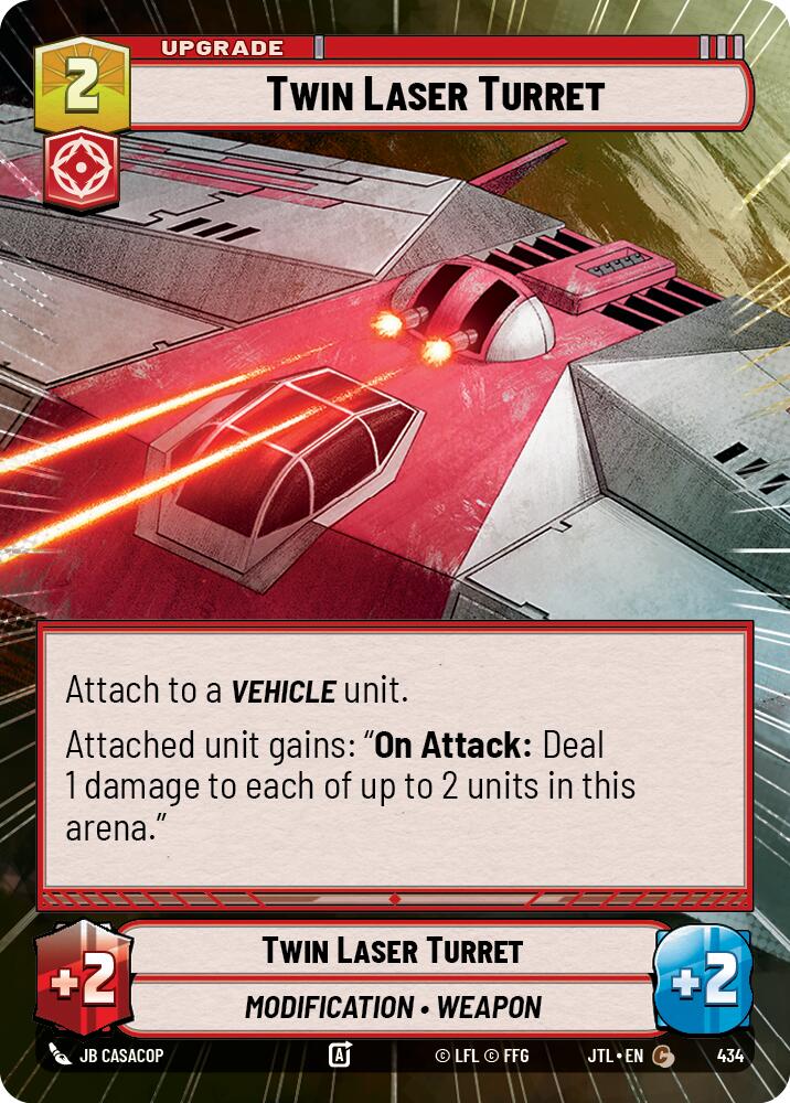 Twin Laser Turret (434) (Hyperspace) (434) [Jump to Lightspeed] | Deep Dive Games St. Marys