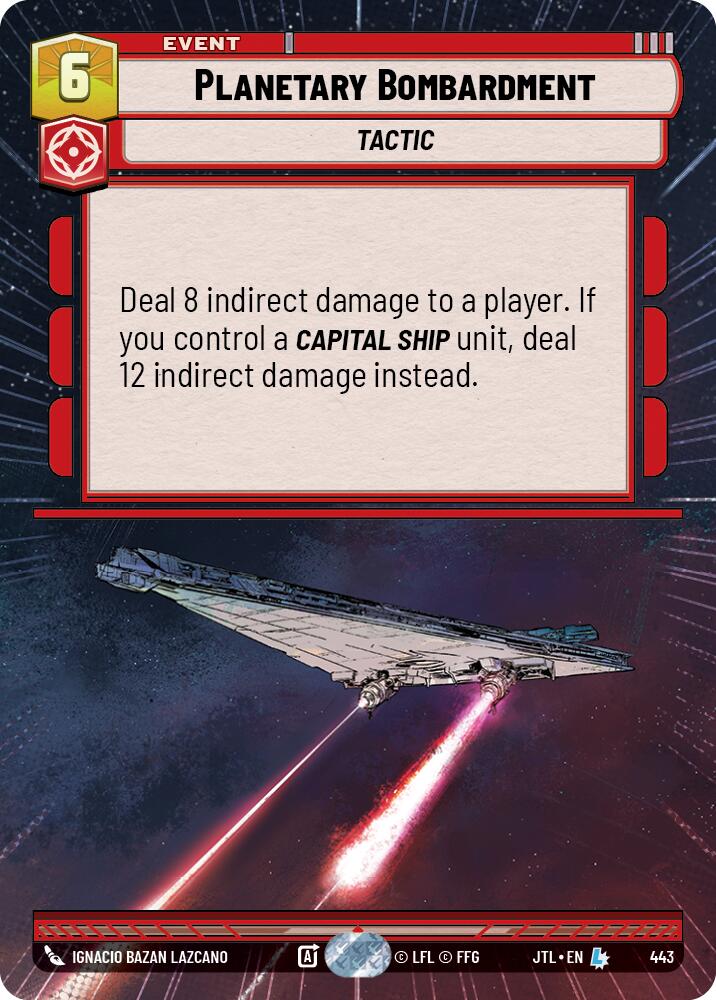 Planetary Bombardment (443) (Hyperspace) (443) [Jump to Lightspeed] | Deep Dive Games St. Marys