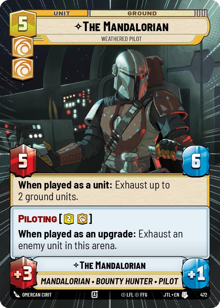 The Mandalorian - Weathered Pilot (472) (Hyperspace) (472) [Jump to Lightspeed] | Deep Dive Games St. Marys