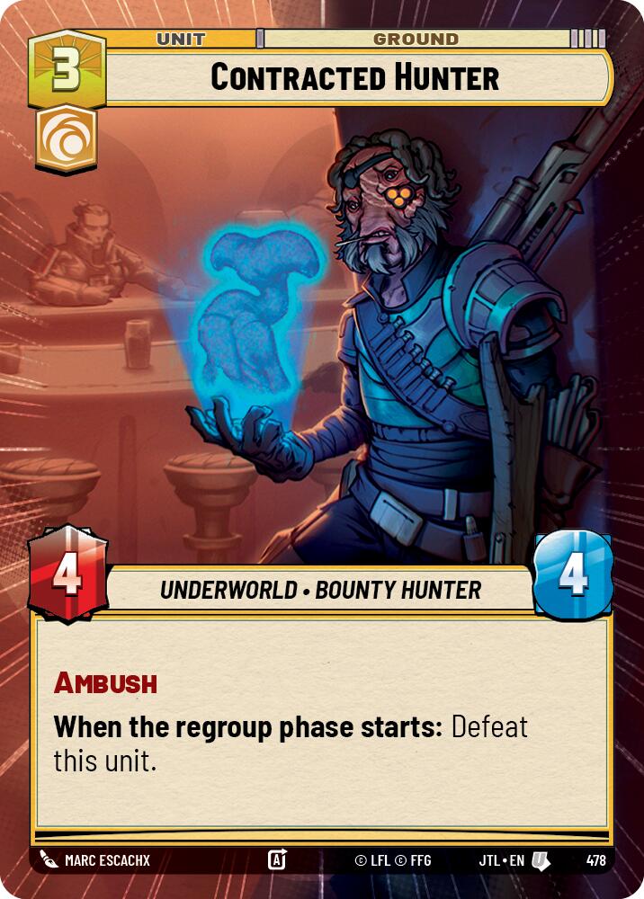 Contracted Hunter (478) (Hyperspace) (478) [Jump to Lightspeed] | Deep Dive Games St. Marys