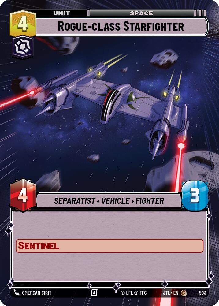 Rogue-class Starfighter (503) (Hyperspace) (503) [Jump to Lightspeed] | Deep Dive Games St. Marys