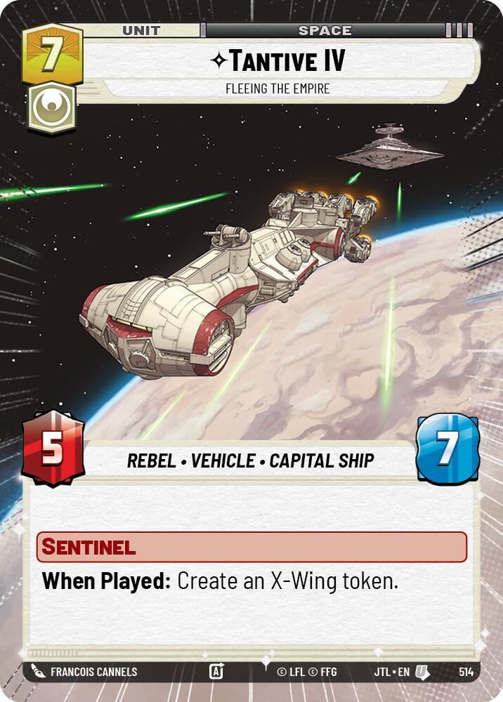 Tantive IV - Fleeing the Empire (514) (Hyperspace) (514) [Jump to Lightspeed] | Deep Dive Games St. Marys