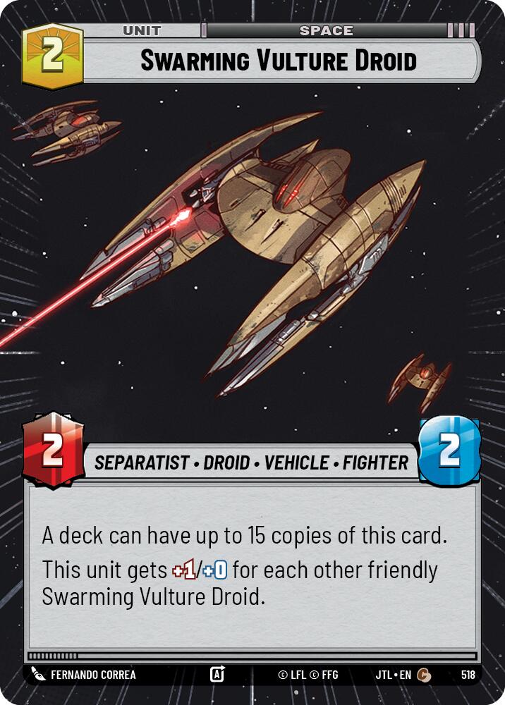 Swarming Vulture Droid (518) (Hyperspace) (518) [Jump to Lightspeed] | Deep Dive Games St. Marys