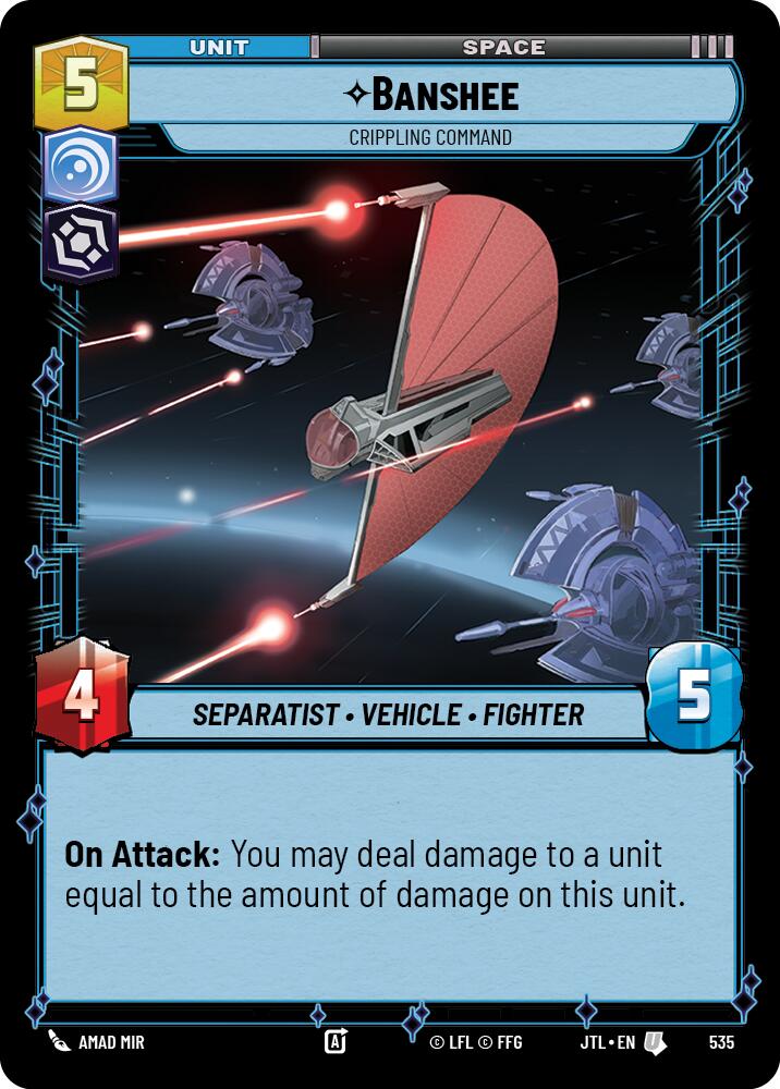 Banshee - Crippling Command (535) (535) [Jump to Lightspeed] | Deep Dive Games St. Marys