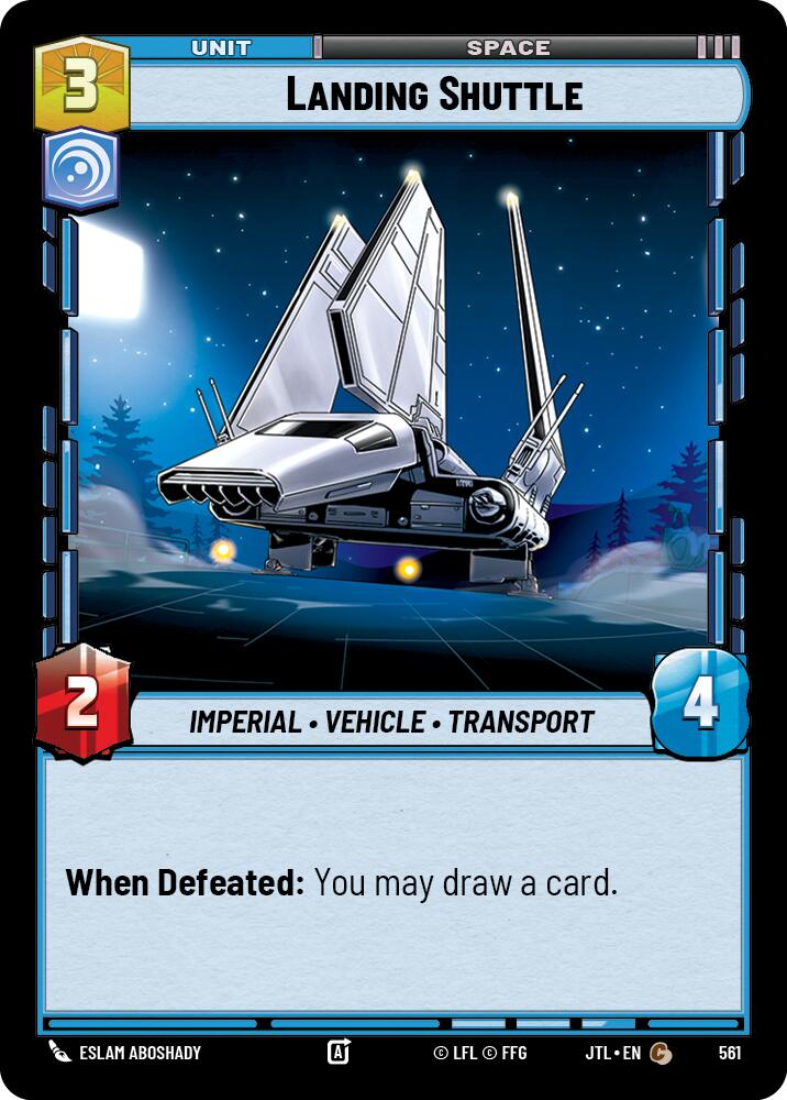 Landing Shuttle (561) (561) [Jump to Lightspeed] | Deep Dive Games St. Marys