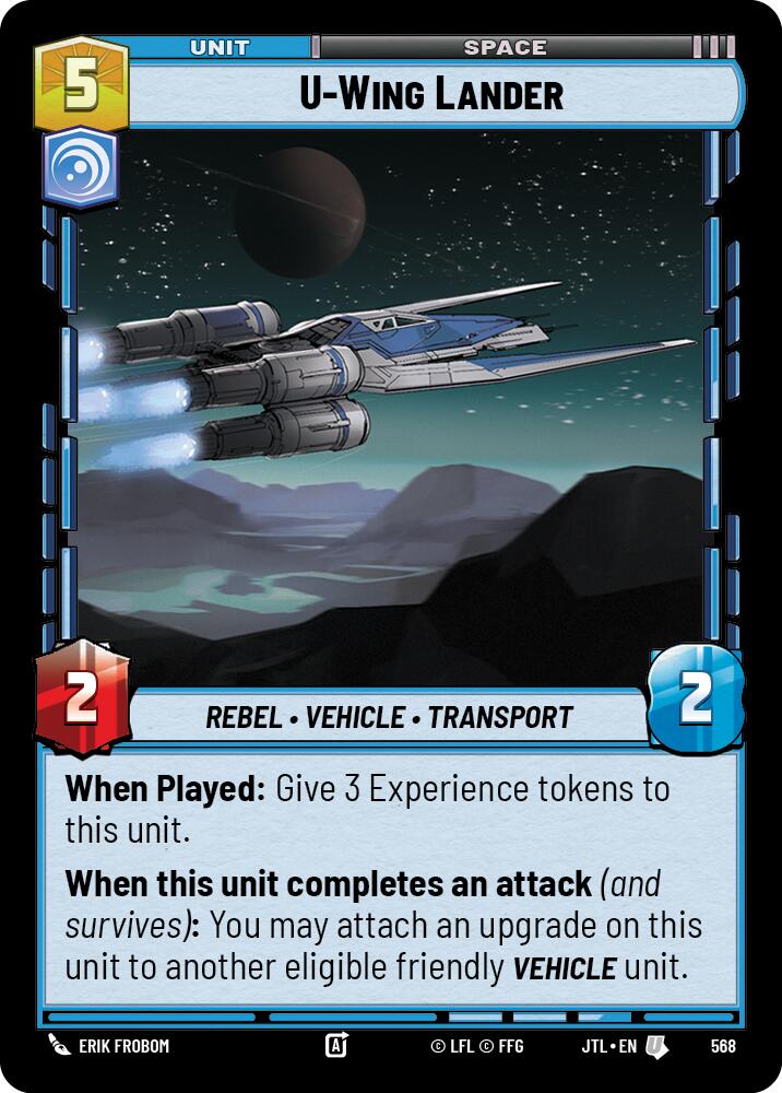 U-Wing Lander (568) (568) [Jump to Lightspeed] | Deep Dive Games St. Marys