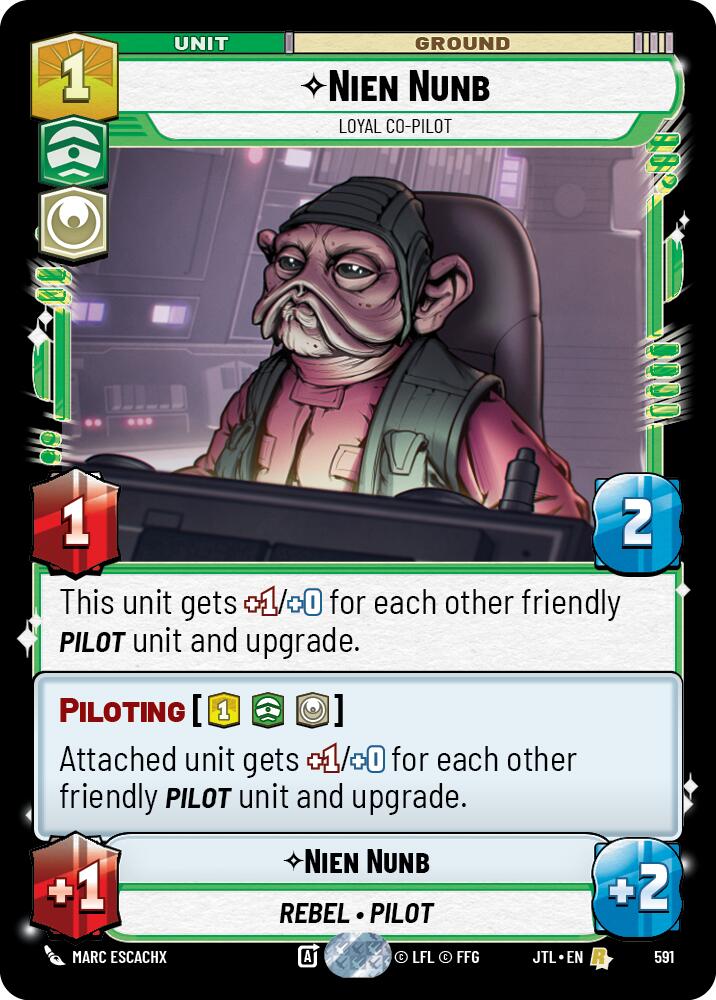 Nien Nunb - Loyal Co-Pilot (591) (591) [Jump to Lightspeed] | Deep Dive Games St. Marys