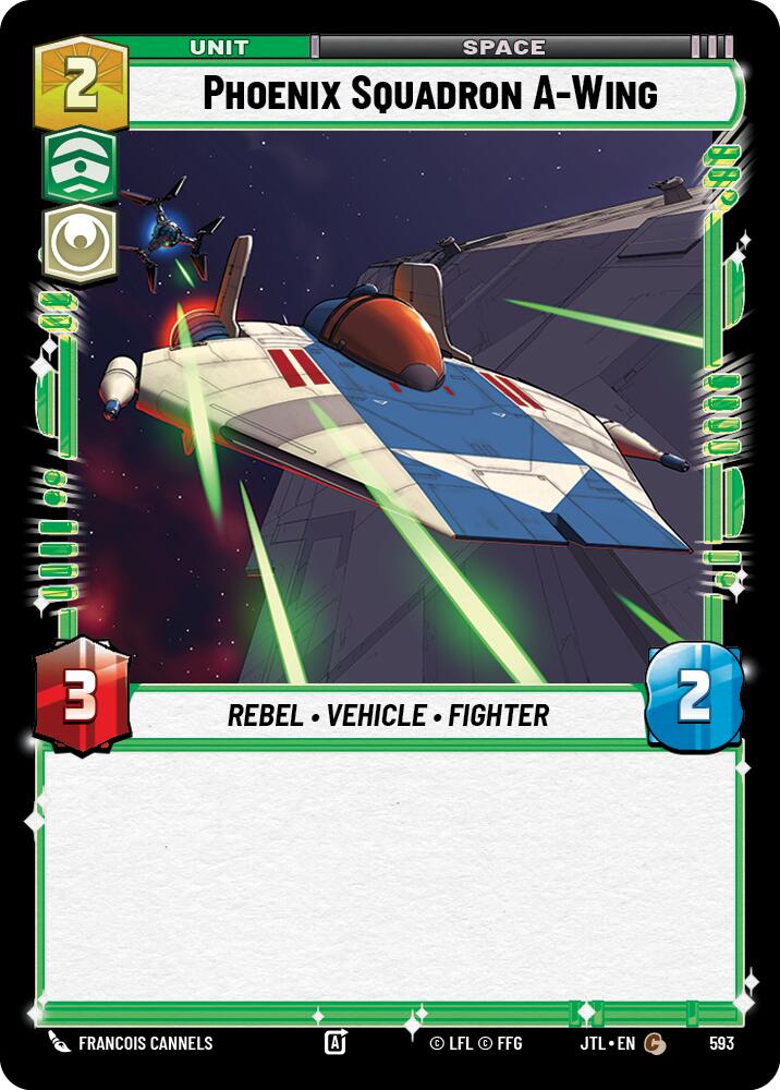 Phoenix Squadron A-Wing (593) (593) [Jump to Lightspeed] | Deep Dive Games St. Marys