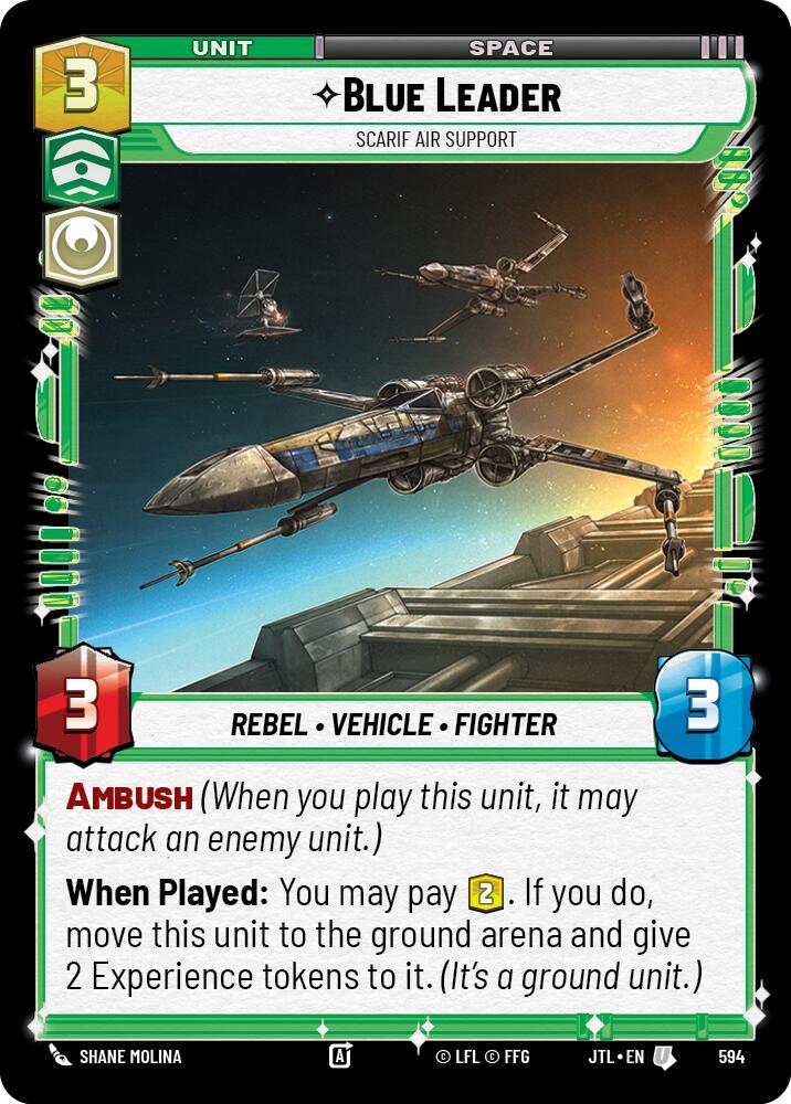 Blue Leader - Scarif Air Support (594) (594) [Jump to Lightspeed] | Deep Dive Games St. Marys