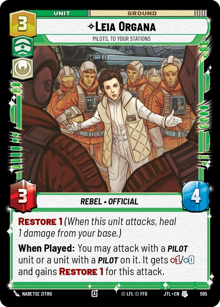 Leia Organa - Pilots, To Your Stations (595) (595) [Jump to Lightspeed] | Deep Dive Games St. Marys