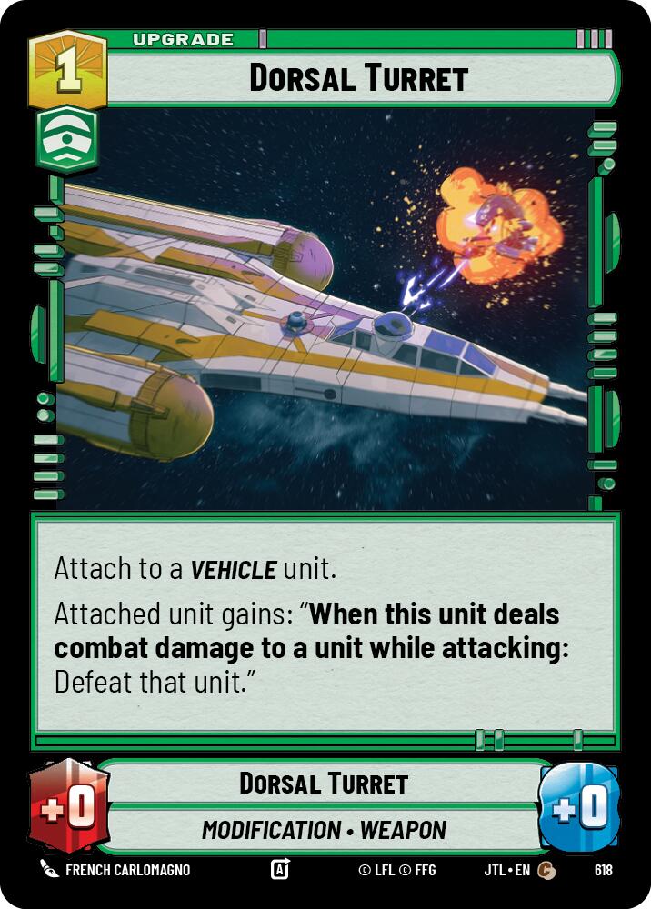 Dorsal Turret (618) (618) [Jump to Lightspeed] | Deep Dive Games St. Marys