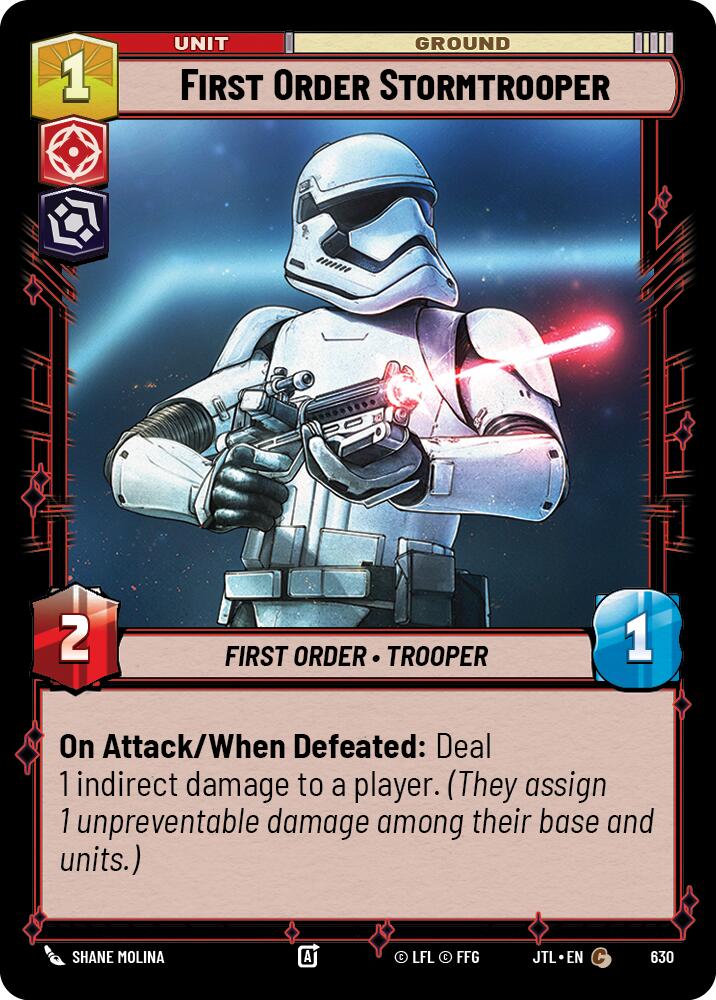First Order Stormtrooper (630) (630) [Jump to Lightspeed] | Deep Dive Games St. Marys