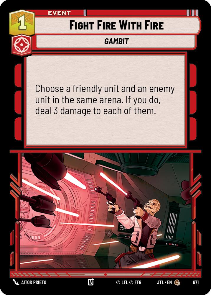 Fight Fire With Fire (671) (671) [Jump to Lightspeed] | Deep Dive Games St. Marys