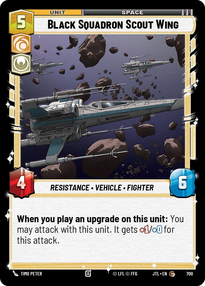 Black Squadron Scout Wing (700) (700) [Jump to Lightspeed] | Deep Dive Games St. Marys
