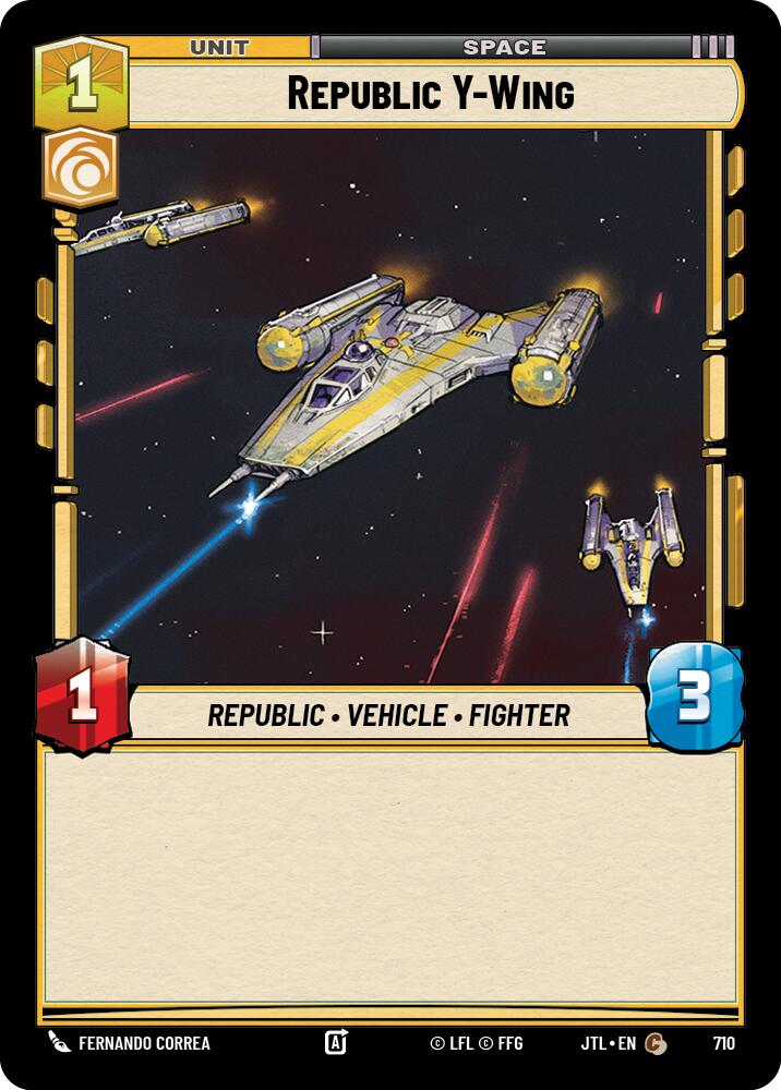 Republic Y-Wing (710) (710) [Jump to Lightspeed] | Deep Dive Games St. Marys