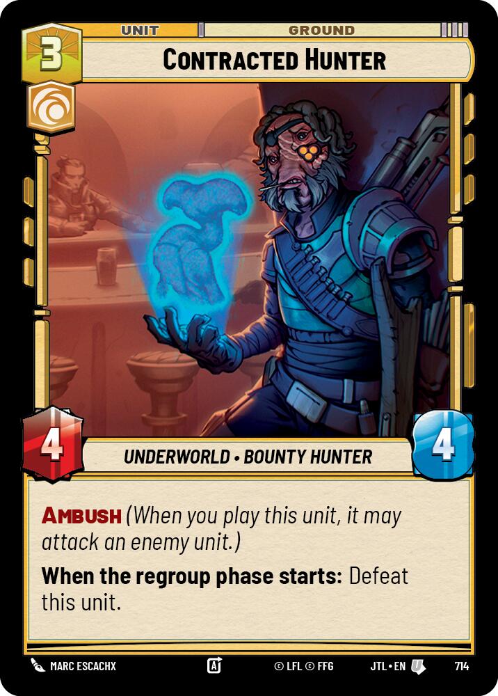 Contracted Hunter (714) (714) [Jump to Lightspeed] | Deep Dive Games St. Marys