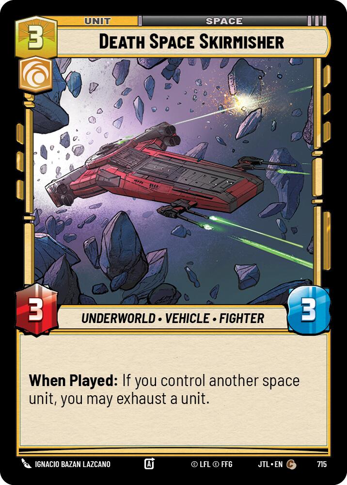 Death Space Skirmisher (715) (715) [Jump to Lightspeed] | Deep Dive Games St. Marys