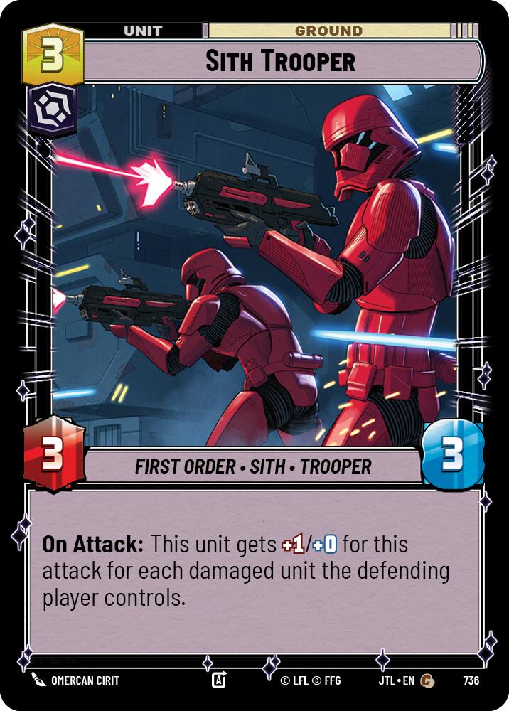 Sith Trooper (736) (736) [Jump to Lightspeed] | Deep Dive Games St. Marys