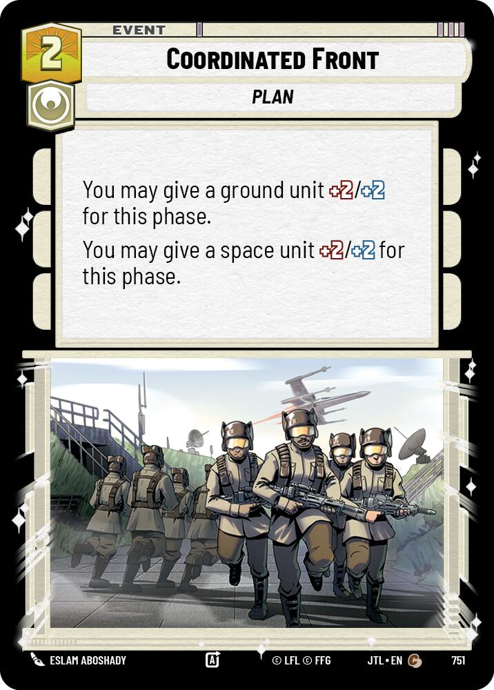 Coordinated Front (751) (751) [Jump to Lightspeed] | Deep Dive Games St. Marys