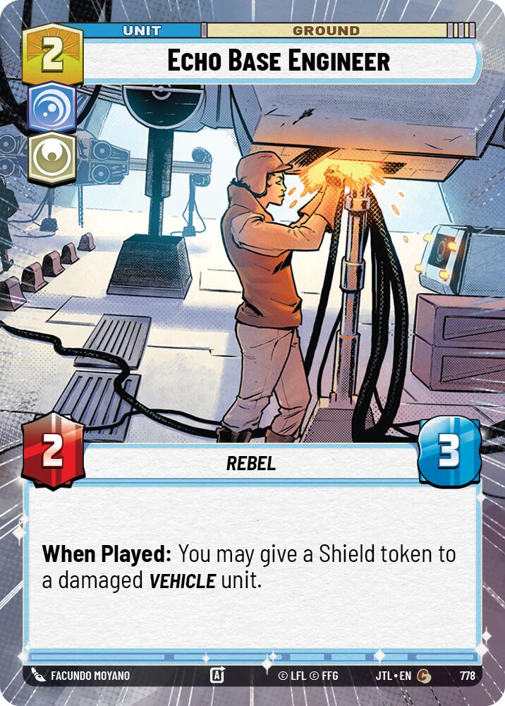 Echo Base Engineer (778) (Hyperspace Foil) (778) [Jump to Lightspeed] | Deep Dive Games St. Marys