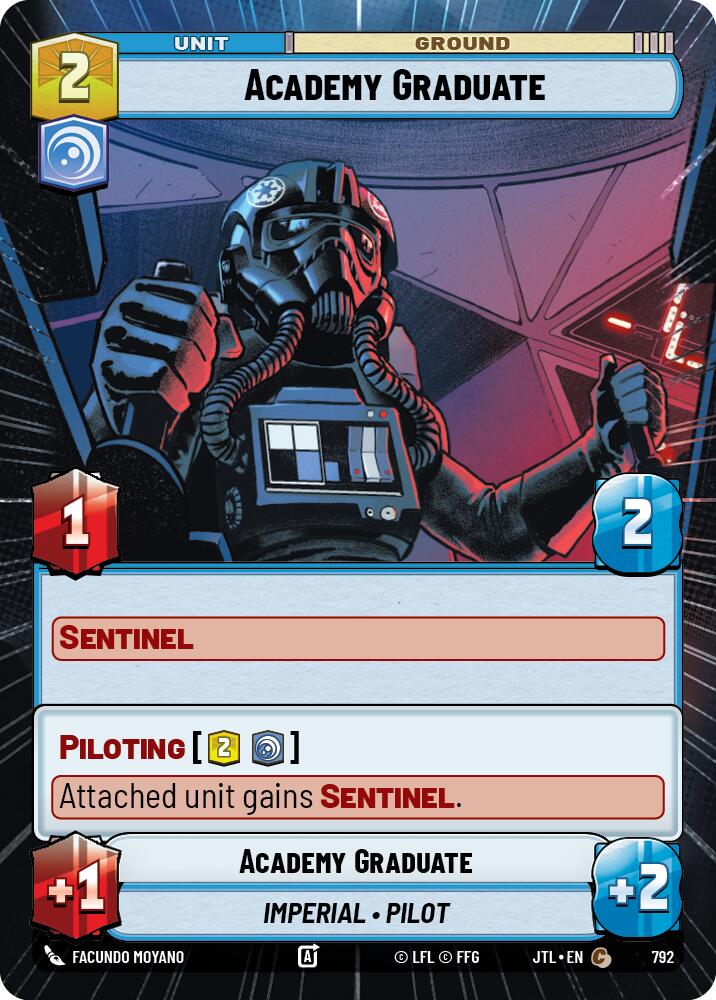 Academy Graduate (792) (Hyperspace Foil) (792) [Jump to Lightspeed] | Deep Dive Games St. Marys