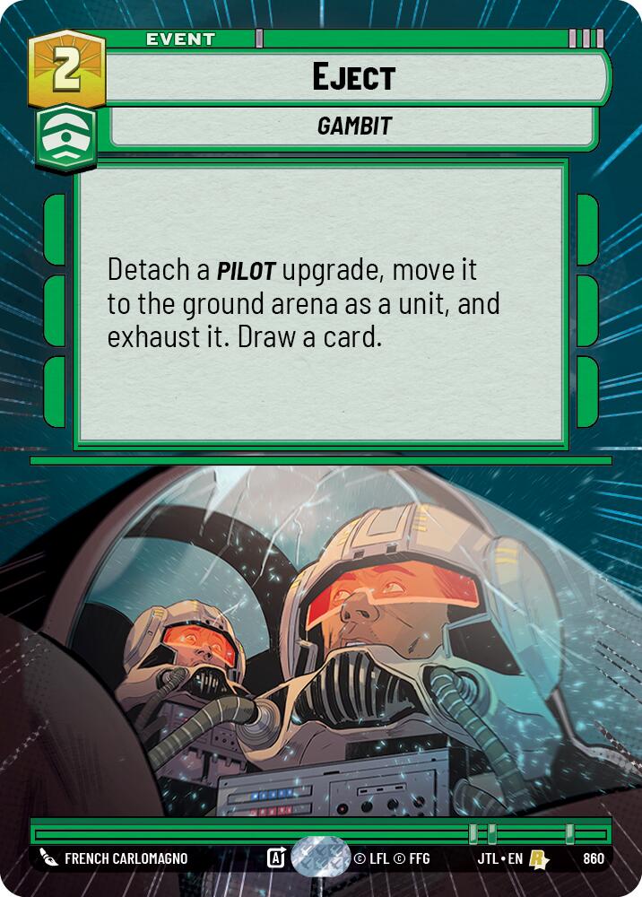 Eject (860) (Hyperspace Foil) (860) [Jump to Lightspeed] | Deep Dive Games St. Marys