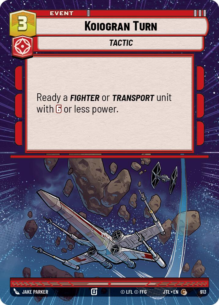 Koiogran Turn (913) (Hyperspace Foil) (913) [Jump to Lightspeed] | Deep Dive Games St. Marys