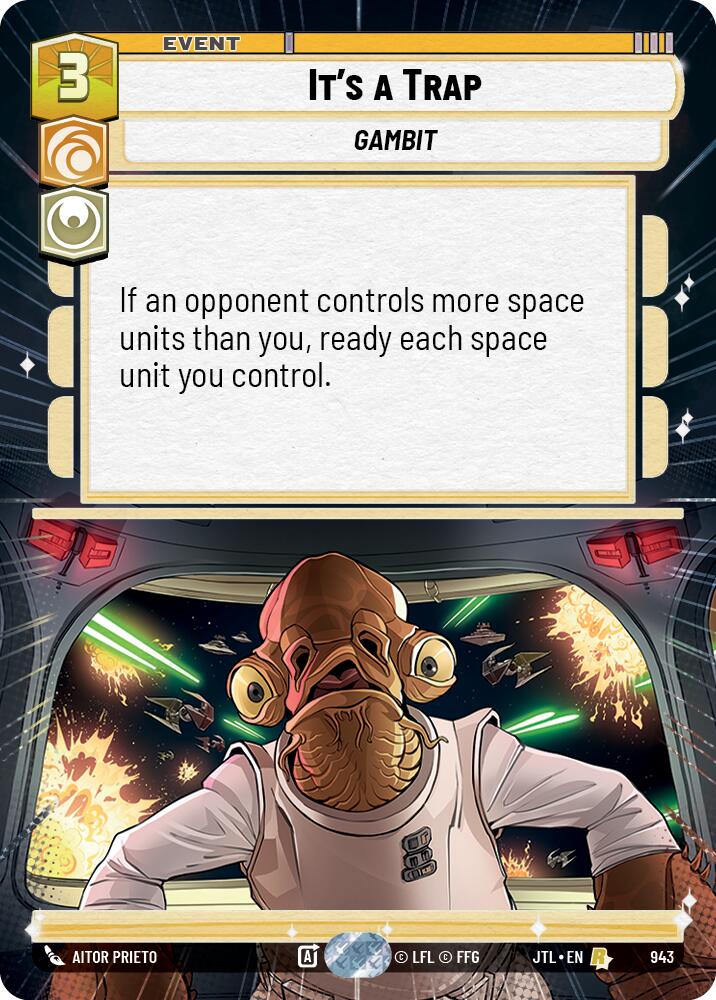 It's a Trap (943) (Hyperspace Foil) (943) [Jump to Lightspeed] | Deep Dive Games St. Marys
