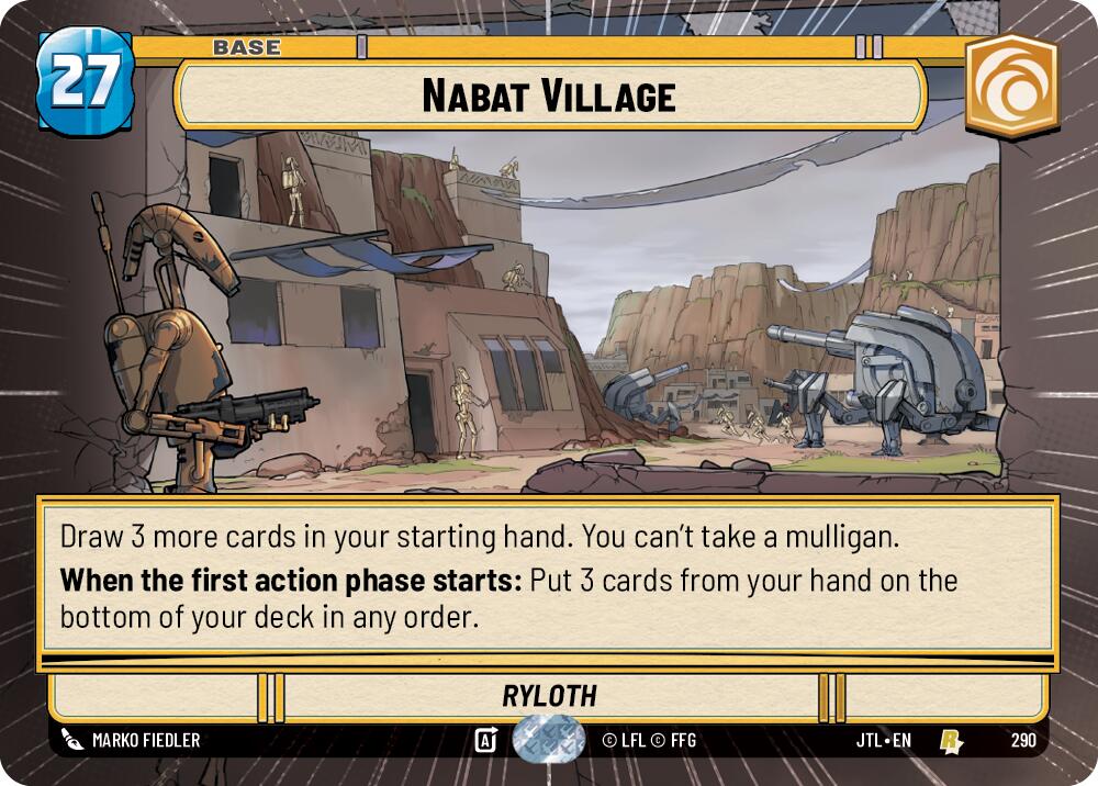 Nabat Village (290) (Hyperspace) (290) [Jump to Lightspeed] | Deep Dive Games St. Marys