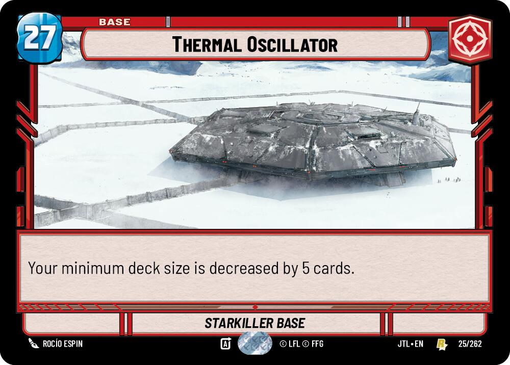 Thermal Oscillator (025/262) (025/262) [Jump to Lightspeed] | Deep Dive Games St. Marys