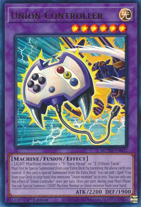 Union Controller [MZTM-EN022] Ultra Rare | Deep Dive Games St. Marys