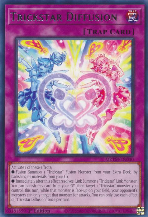Trickstar Diffusion [MZTM-EN030] Rare | Deep Dive Games St. Marys