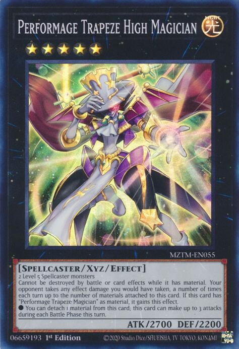 Performage Trapeze High Magician [MZTM-EN055] Super Rare | Deep Dive Games St. Marys