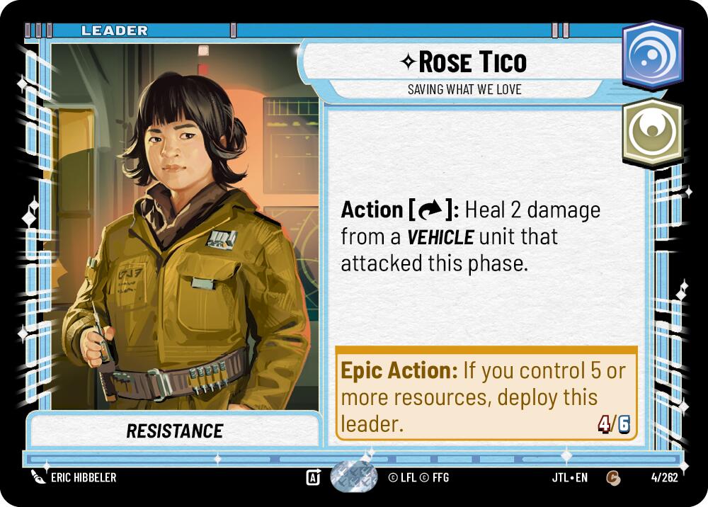 Rose Tico - Saving What We Love (004/262) (004/262) [Jump to Lightspeed] | Deep Dive Games St. Marys