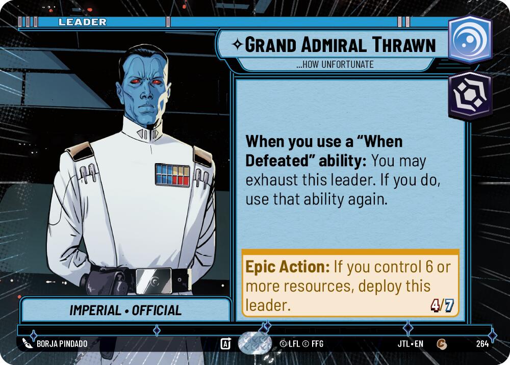 Grand Admiral Thrawn - ...How Unfortunate (264) (Hyperspace) (264) [Jump to Lightspeed] | Deep Dive Games St. Marys
