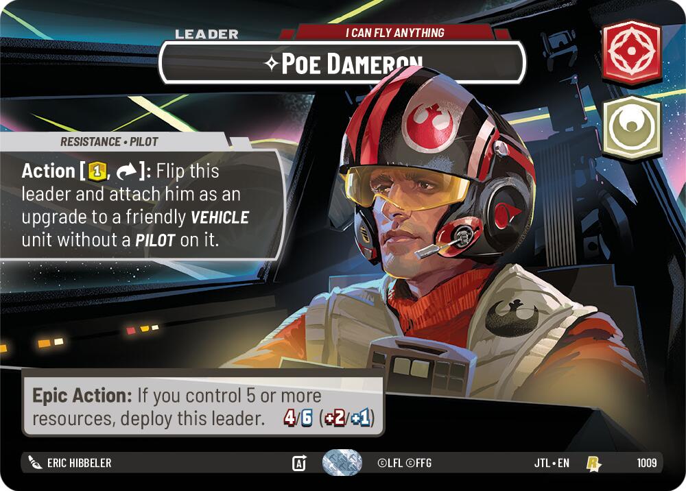 Poe Dameron - I Can Fly Anything (1009) (Showcase) (1009) [Jump to Lightspeed] | Deep Dive Games St. Marys