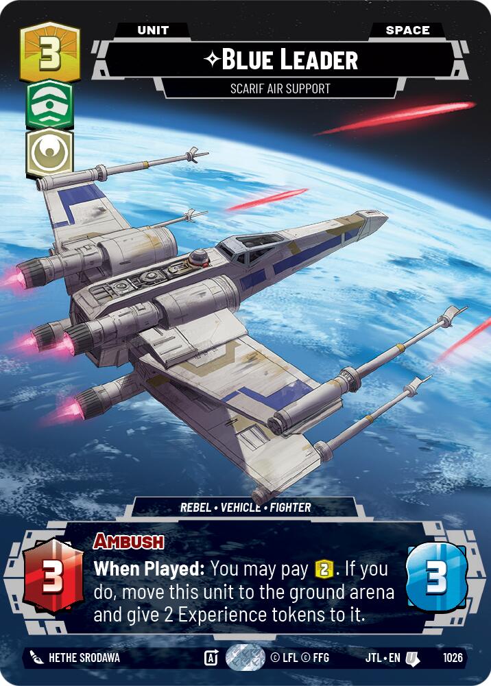 Blue Leader - Scarif Air Support (1026) (Prestige) (1026) [Jump to Lightspeed] | Deep Dive Games St. Marys