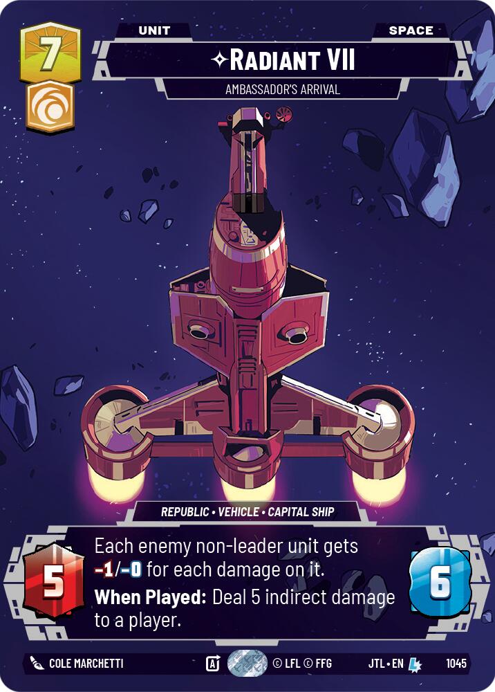 Radiant VII - Ambassadors' Arrival (1045) (Prestige) (1045) [Jump to Lightspeed] | Deep Dive Games St. Marys